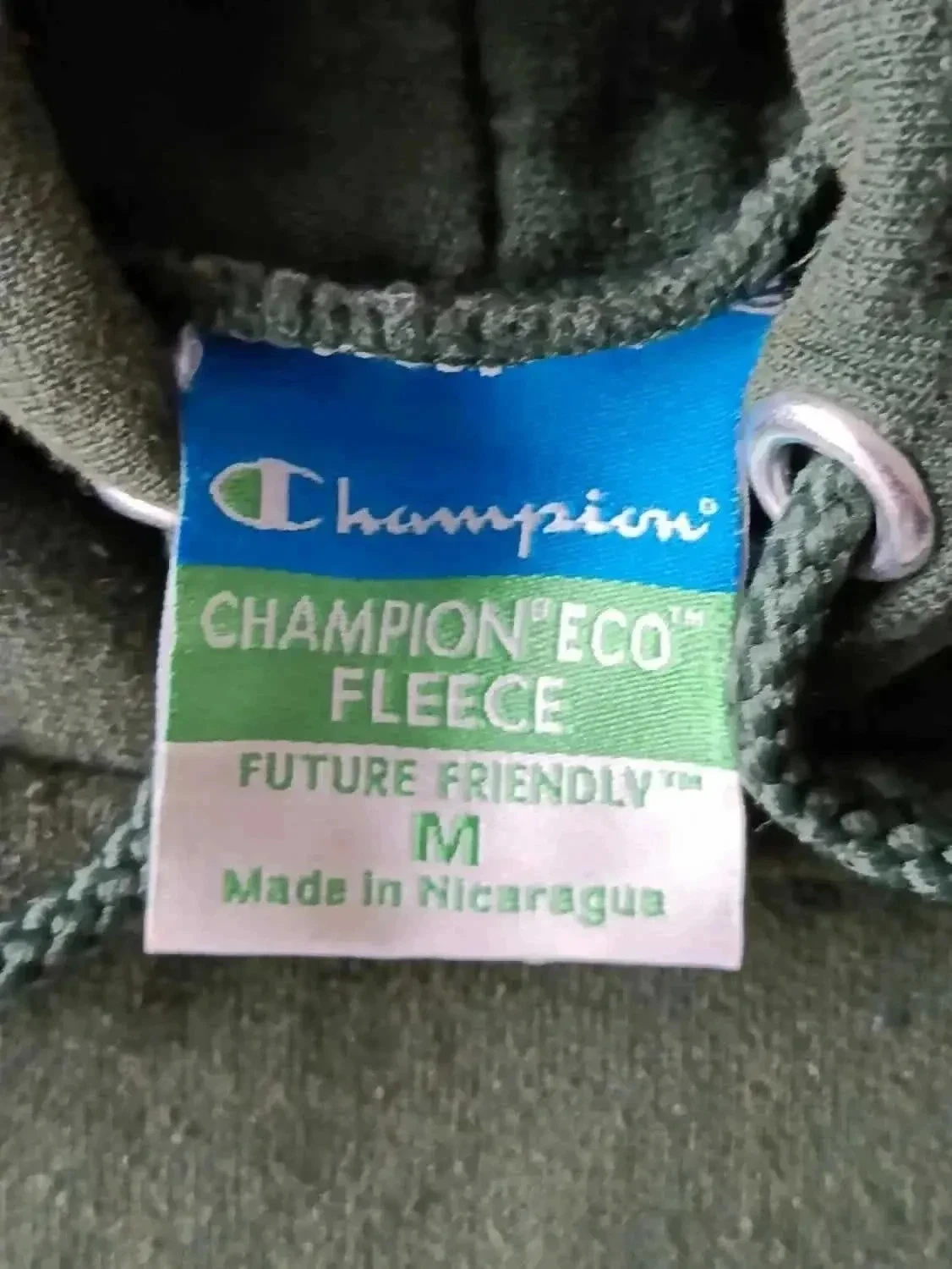 Hoodie Champion Northwest groen Maat M – photo 4